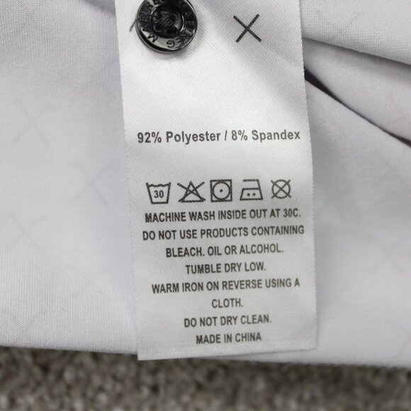 Maelreg Performance AOP Polo Shirt Mens XL Gray/Red Golf Club All Over Print S/S - Picture 9 of 13